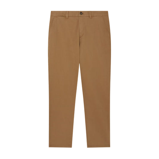 Tan - Front - Ted Baker Mens Plain Slim Chinos