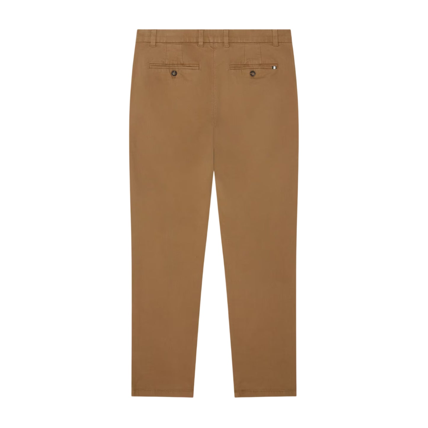 Tan - Back - Ted Baker Mens Plain Slim Chinos