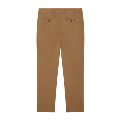 Tan - Back - Ted Baker Mens Plain Slim Chinos