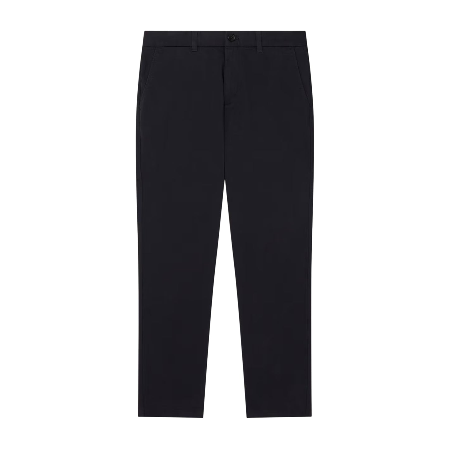 Dark Navy - Front - Ted Baker Mens Plain Slim Chinos