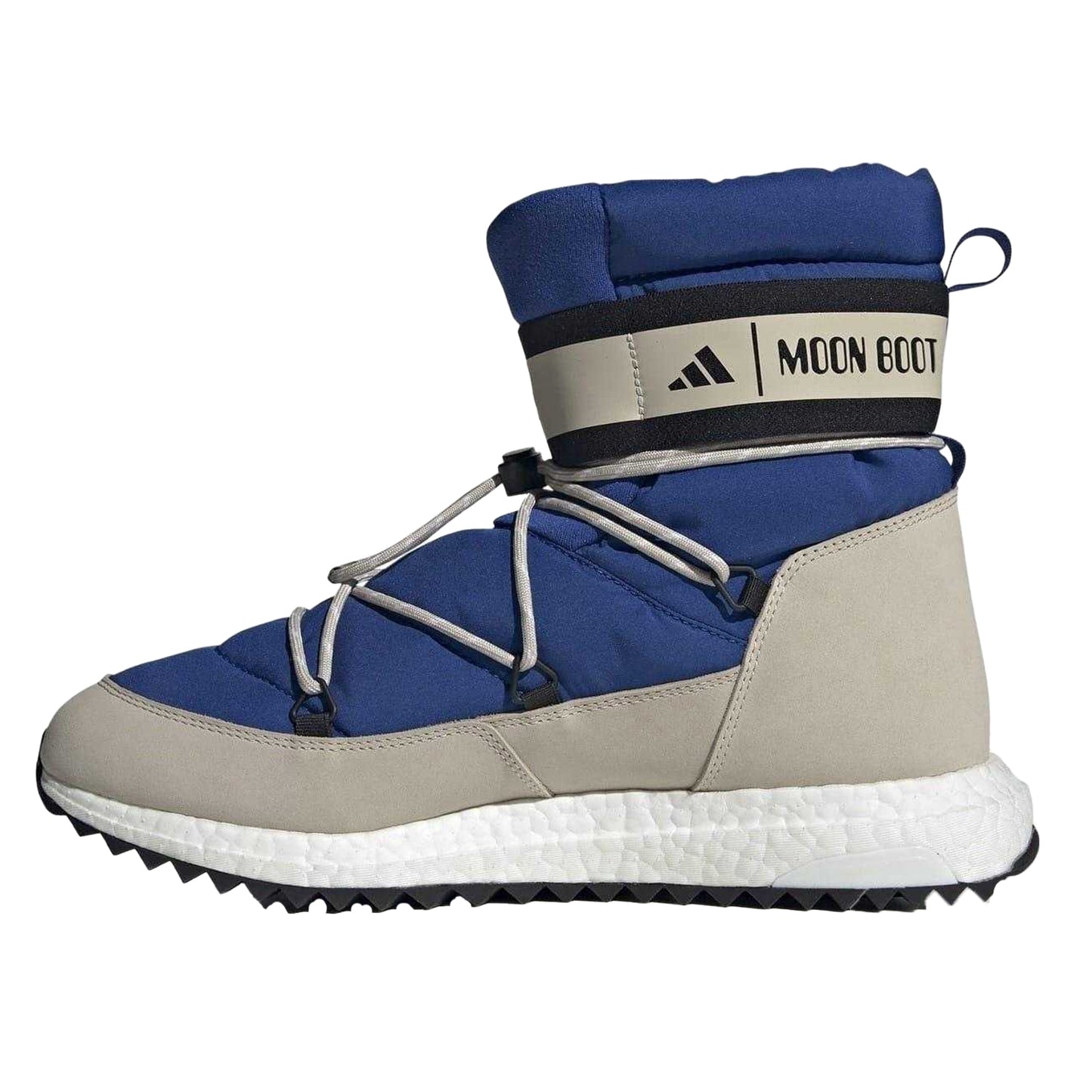 Blue - Back - Adidas Childrens-Kids Moonboost Snow Boots