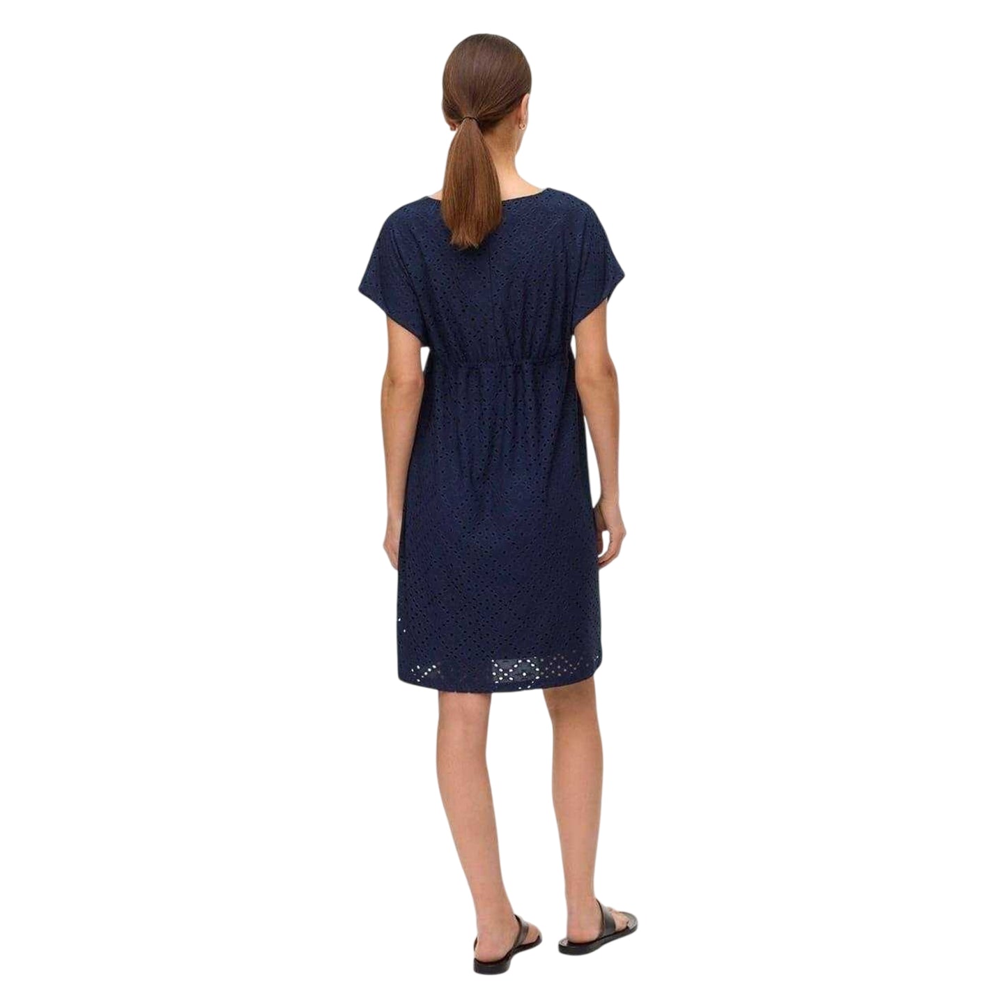 Navy Blazer - Back - Mamalicious Womens-Ladies Vmmtassa V Neck Maternity Dress