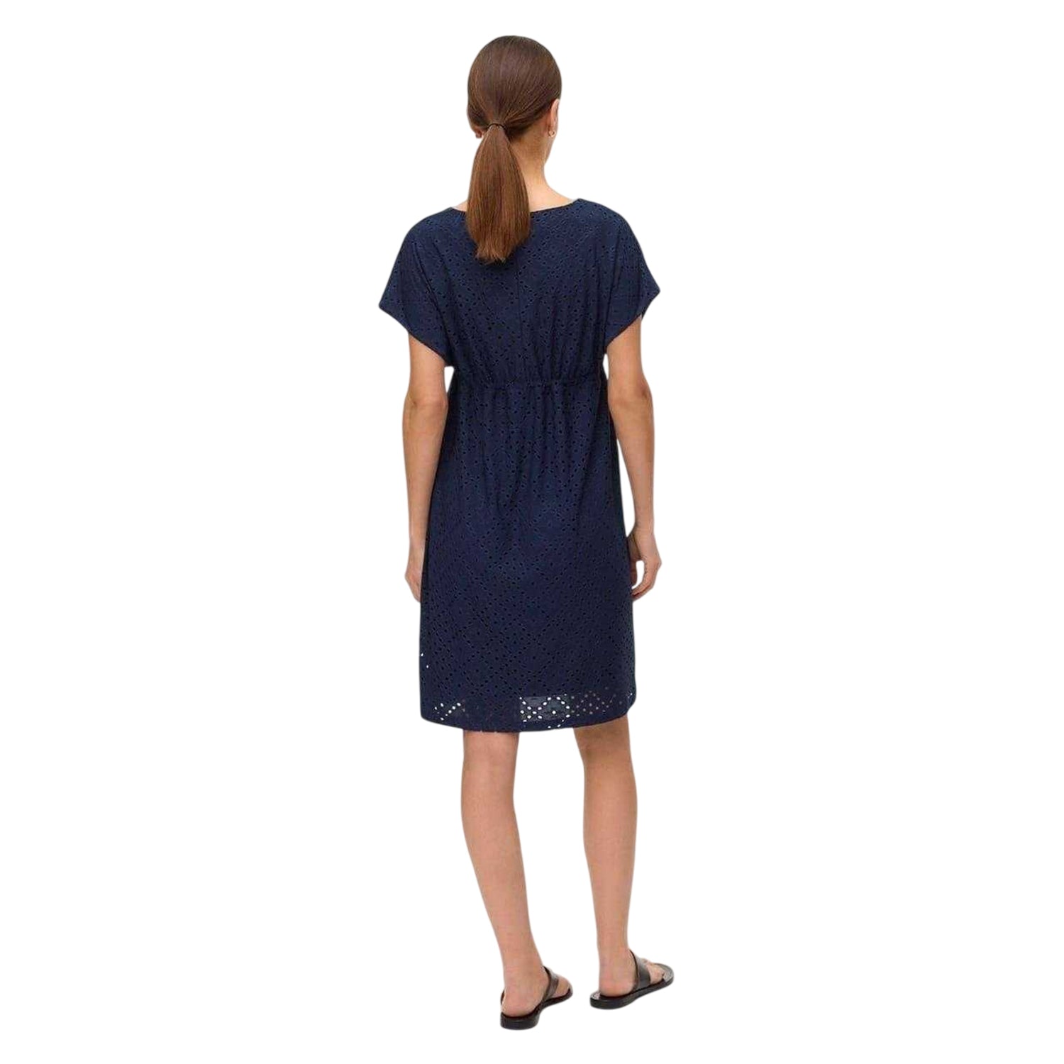 Navy Blazer - Back - Mamalicious Womens-Ladies Vmmtassa V Neck Maternity Dress