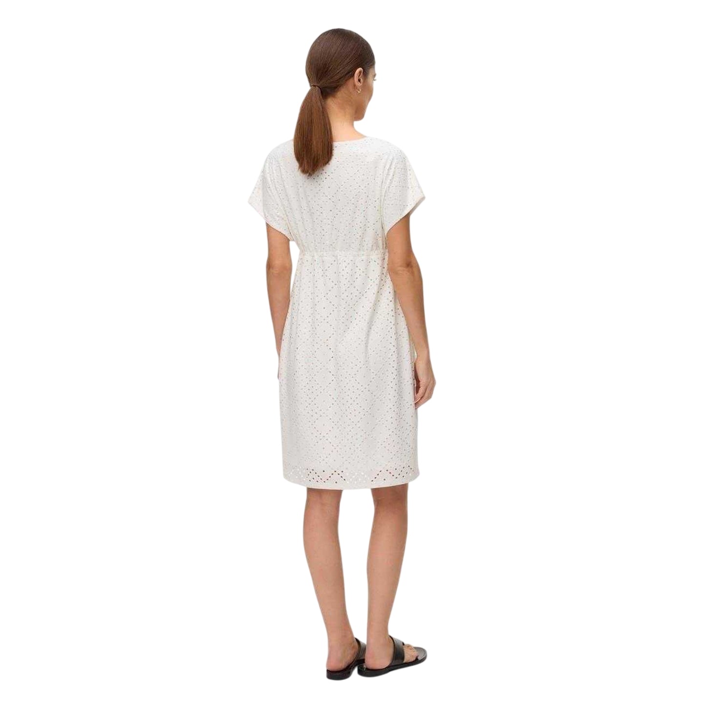 Snow White - Back - Mamalicious Womens-Ladies Vmmtassa V Neck Maternity Dress