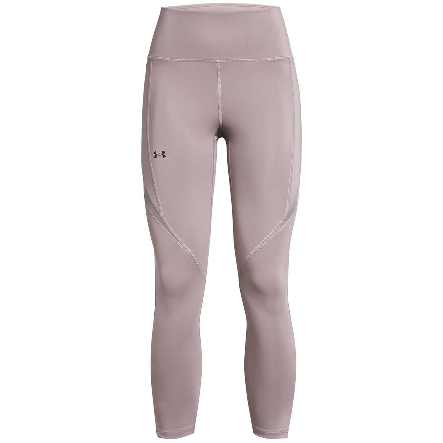 Frost Gray - Front - Under Armour Womens-Ladies Elite Athletic Workout Leggings