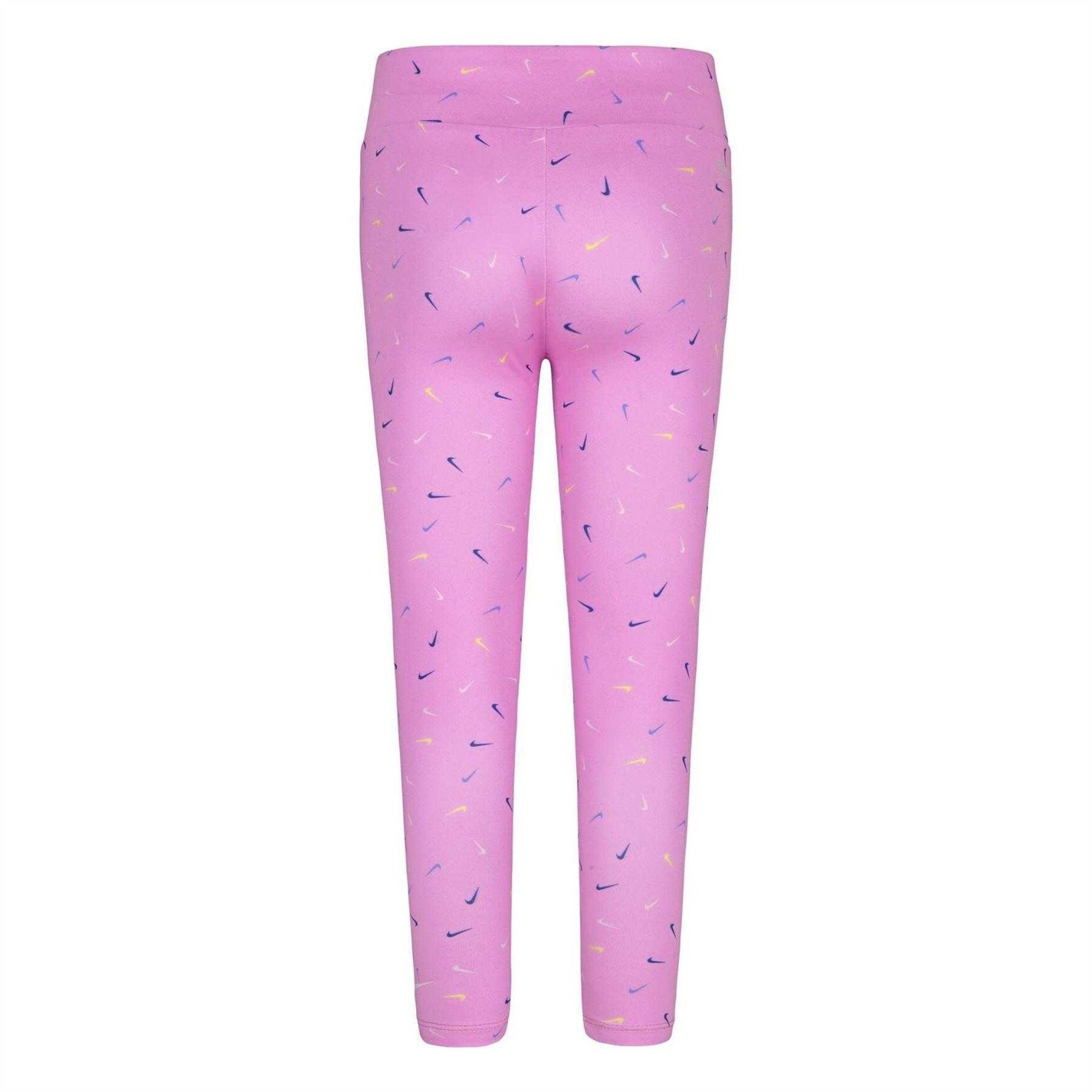 Mineral - Back - Nike Girls Swoosh Slim Leggings