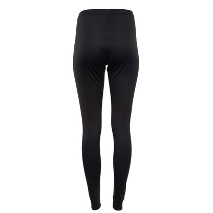 Black - Back - Campri Womens-Ladies Thermal Bottoms