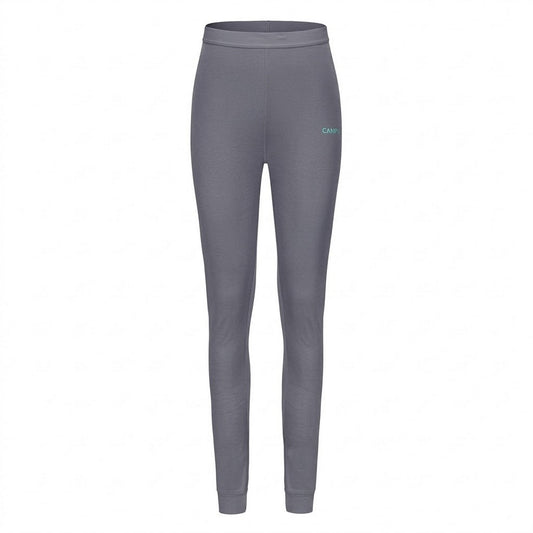 Grey - Front - Campri Womens-Ladies Thermal Bottoms