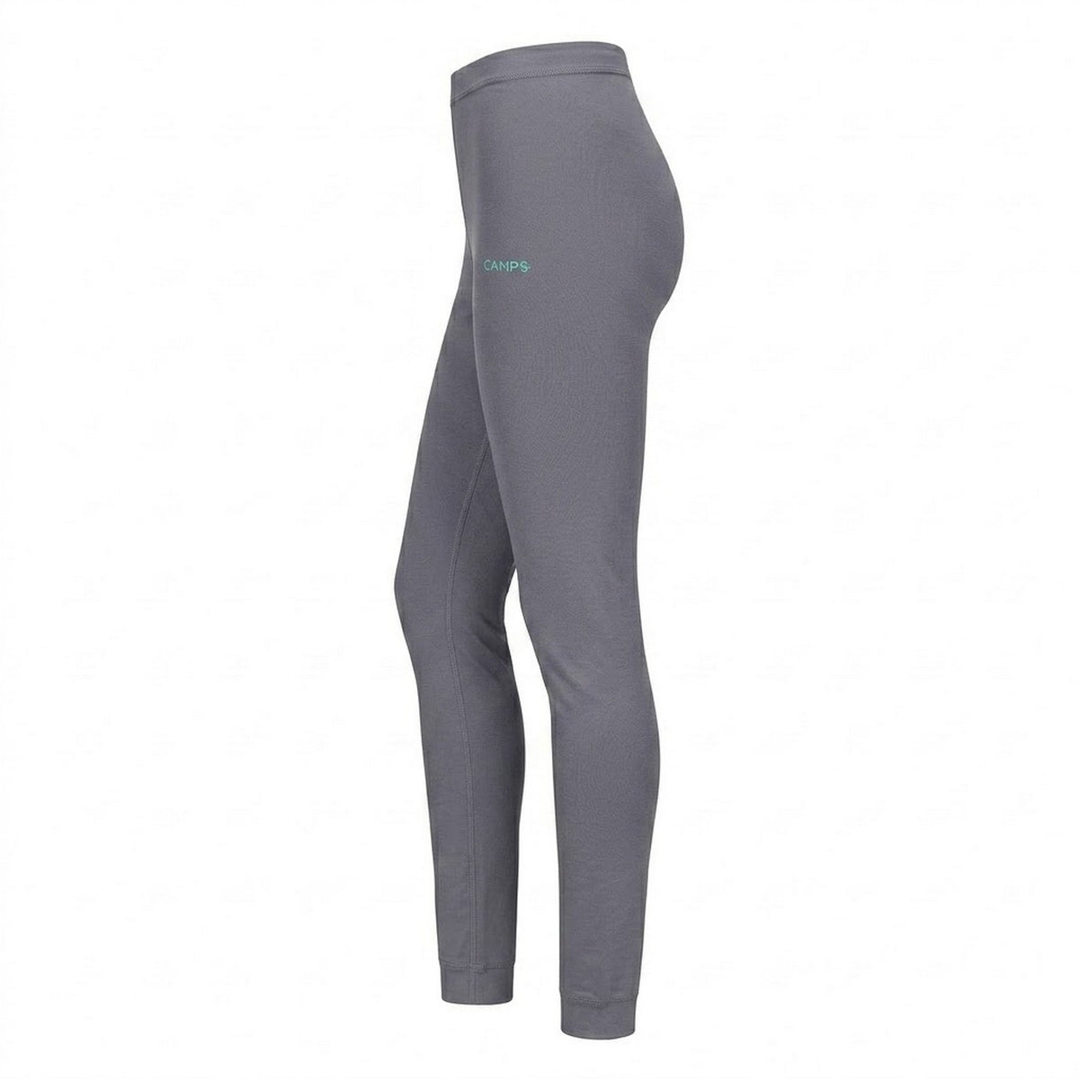 Grey - Side - Campri Womens-Ladies Thermal Bottoms