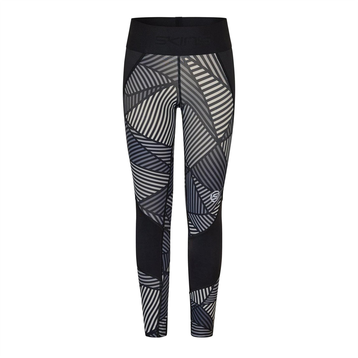 Grey - Front - Skins Womens-Ladies Fitted 7-8 Leggings