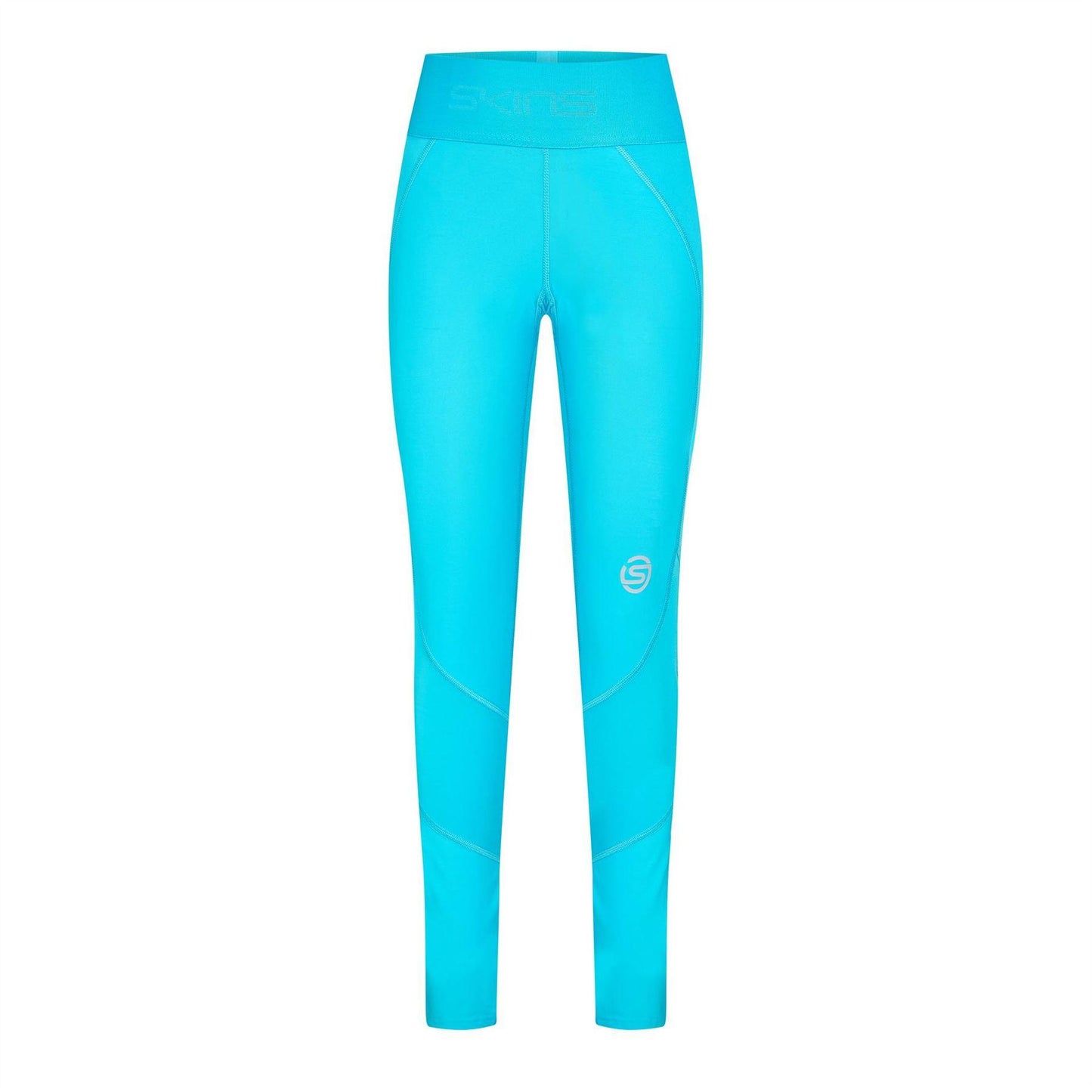Blue - Front - Skins Womens-Ladies Fitted 7-8 Leggings