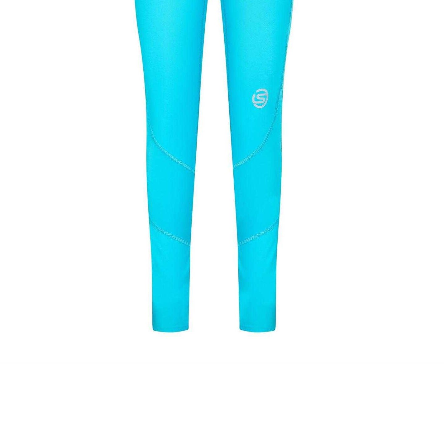 Blue - Side - Skins Womens-Ladies Fitted 7-8 Leggings