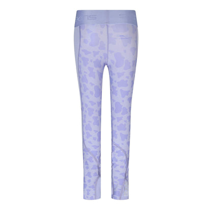 Purple - Back - Skins Womens-Ladies Fitted 7-8 Leggings