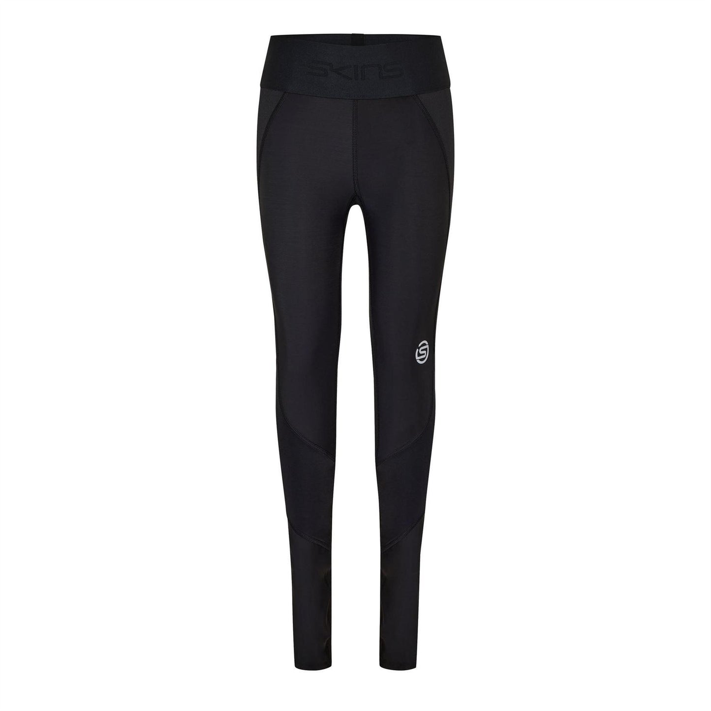 Black - Front - Skins Womens-Ladies Fitted 7-8 Leggings