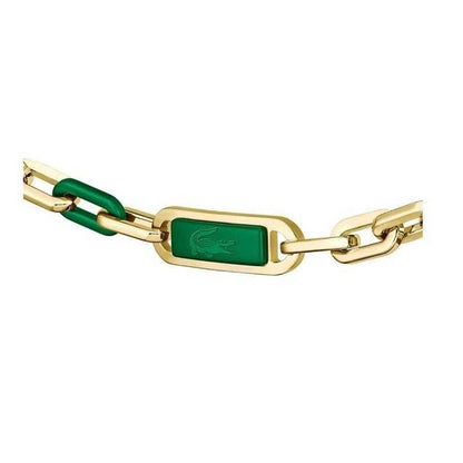 Gold - Side - Lacoste Mens Crew Bracelet