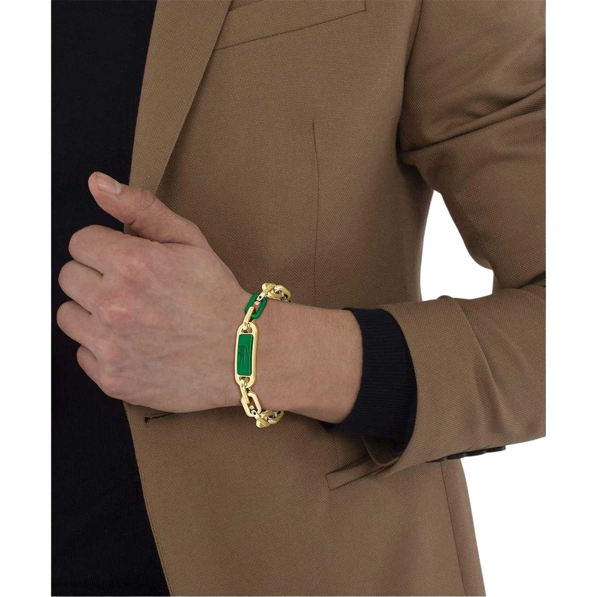 Gold - Lifestyle - Lacoste Mens Crew Bracelet