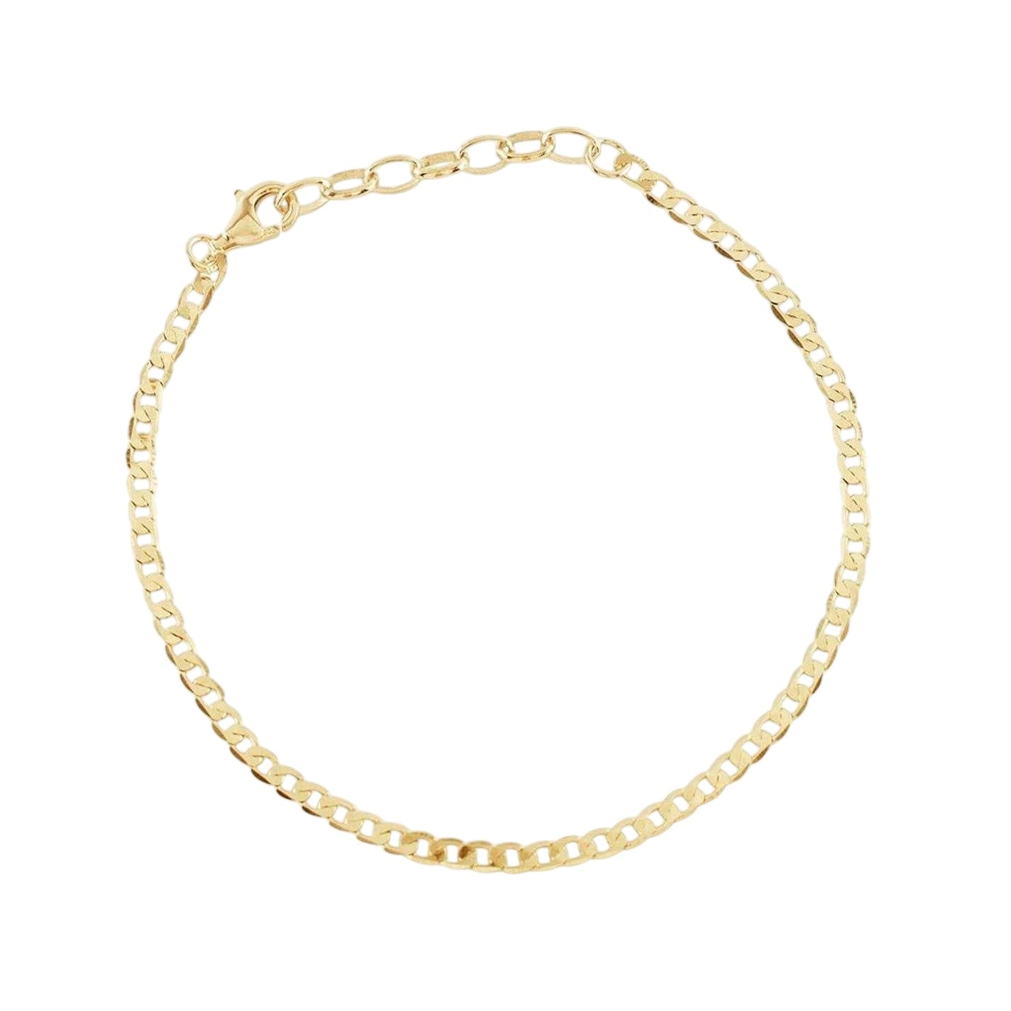 Gold - Front - Serge DeNimes Chain Everyday Bracelet