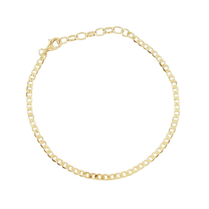 Gold - Front - Serge DeNimes Chain Everyday Bracelet