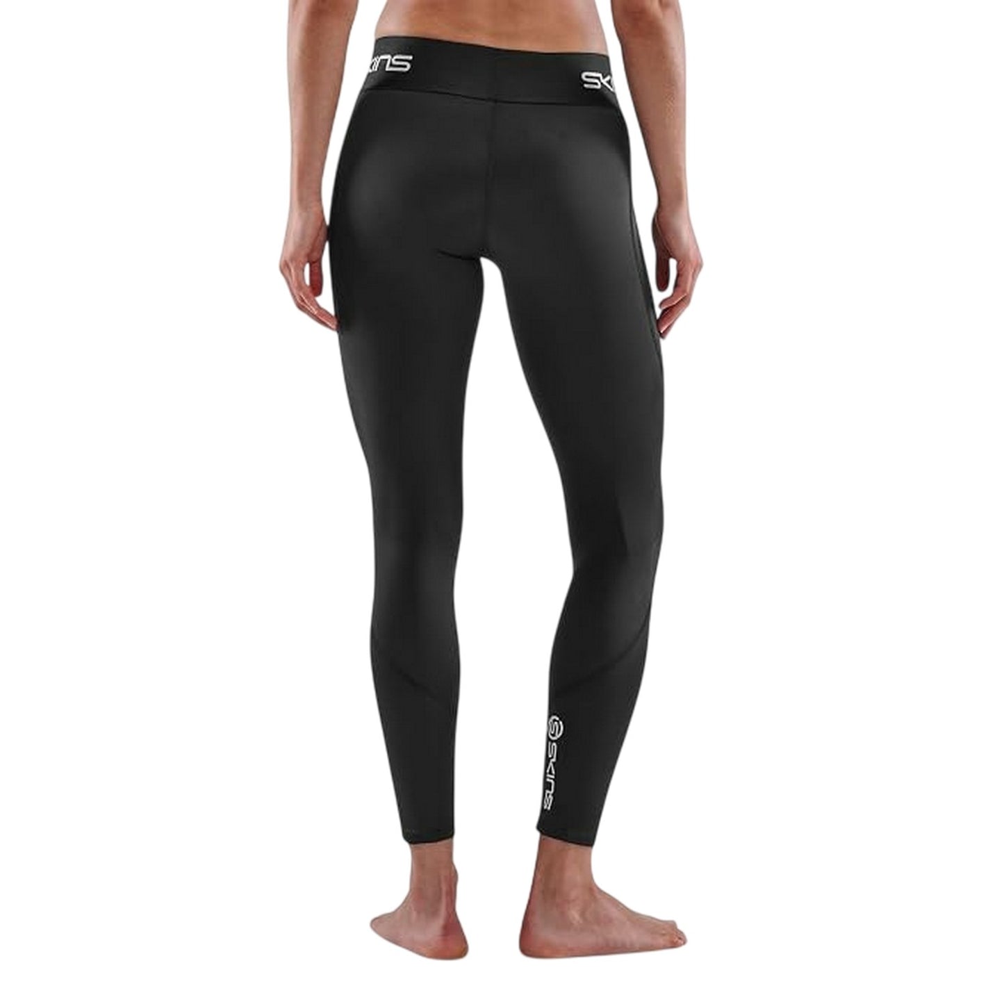 Black - Lifestyle - Skins Womens-Ladies Series-1 7-8 Leggings