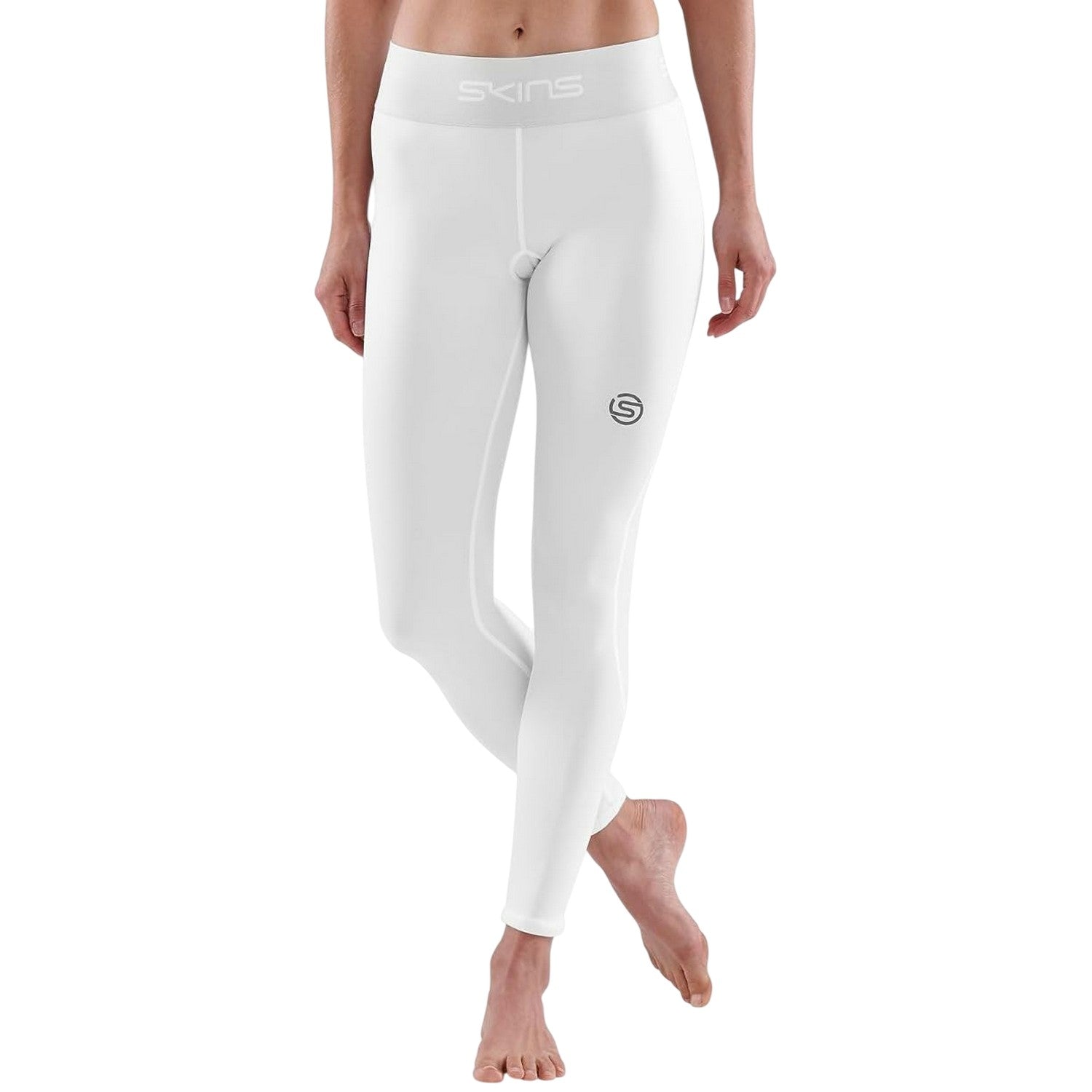 White - Side - Skins Womens-Ladies Series-1 7-8 Leggings