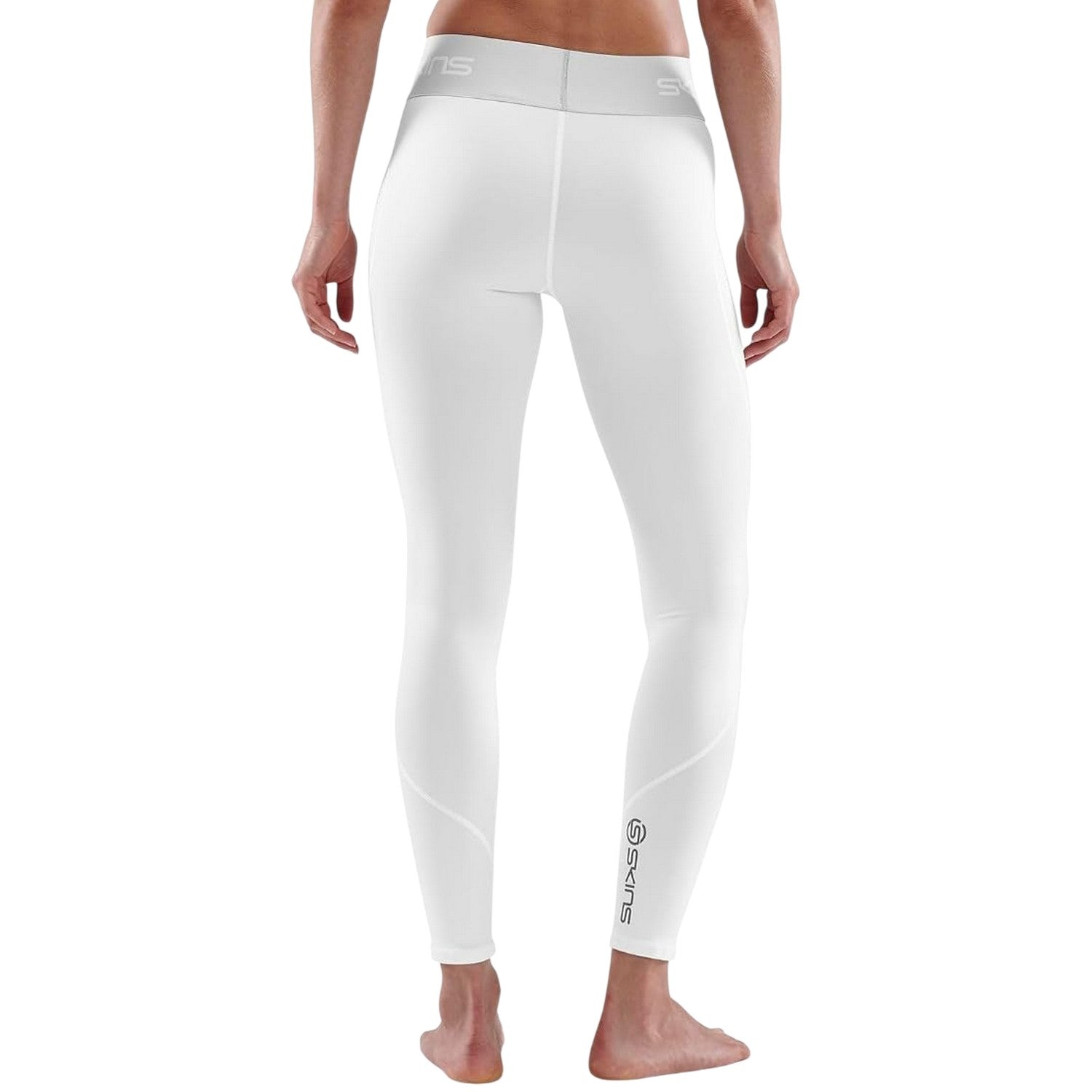White - Lifestyle - Skins Womens-Ladies Series-1 7-8 Leggings