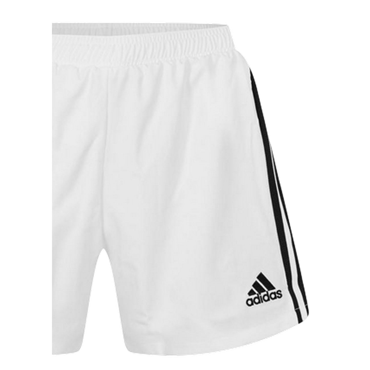 White - Side - Adidas Womens-Ladies 24 Germany Home Shorts