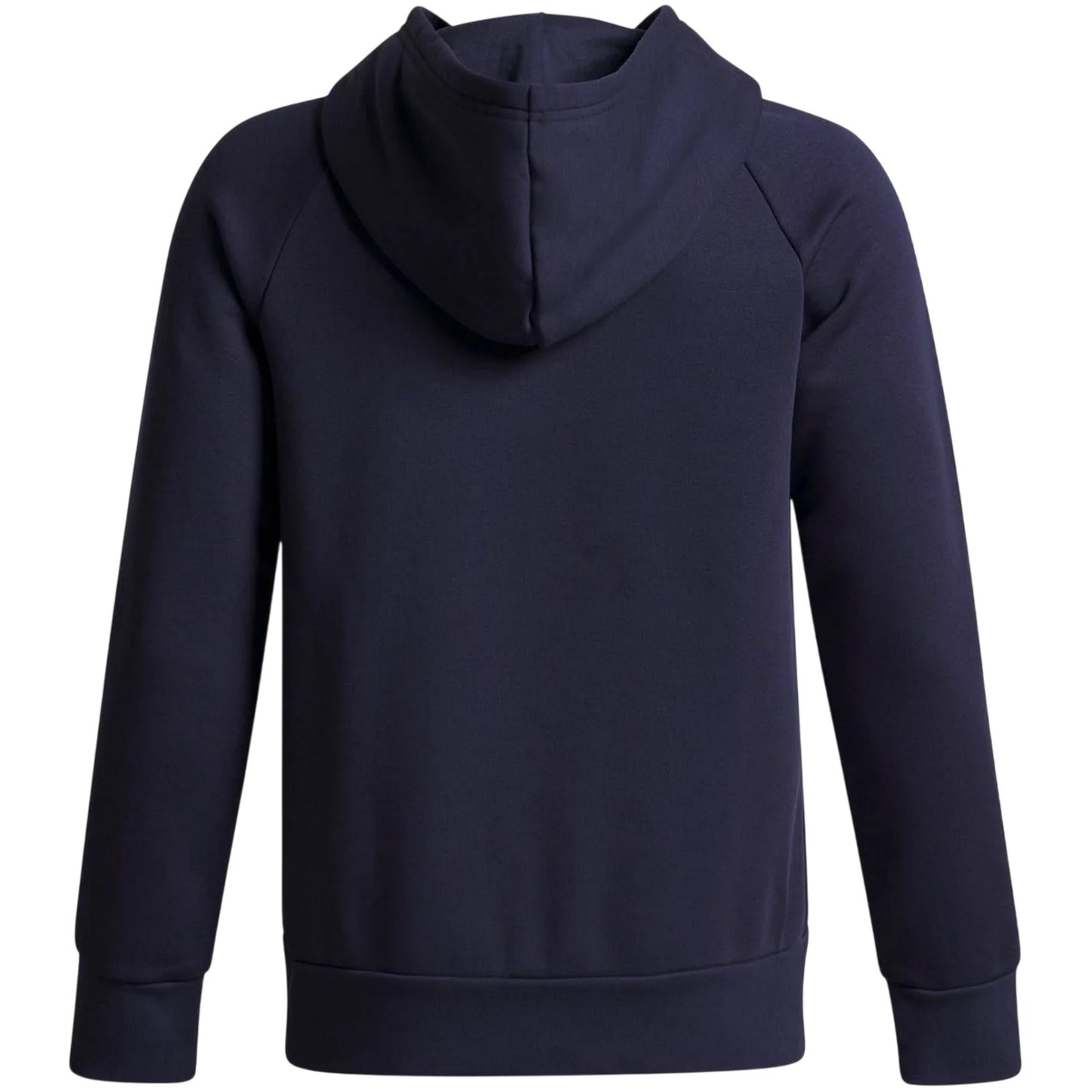 Washed Navy - Back - Under Armour Boys Flame Effect Raglan Hoodie