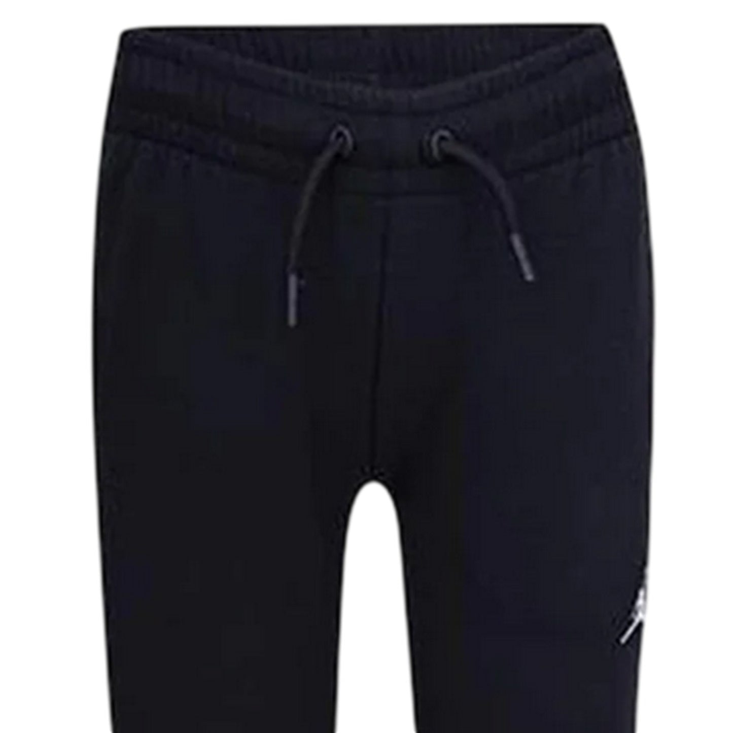 Black-White - Side - Nike Girls Air Jordan Jumpman Essentials Joggers