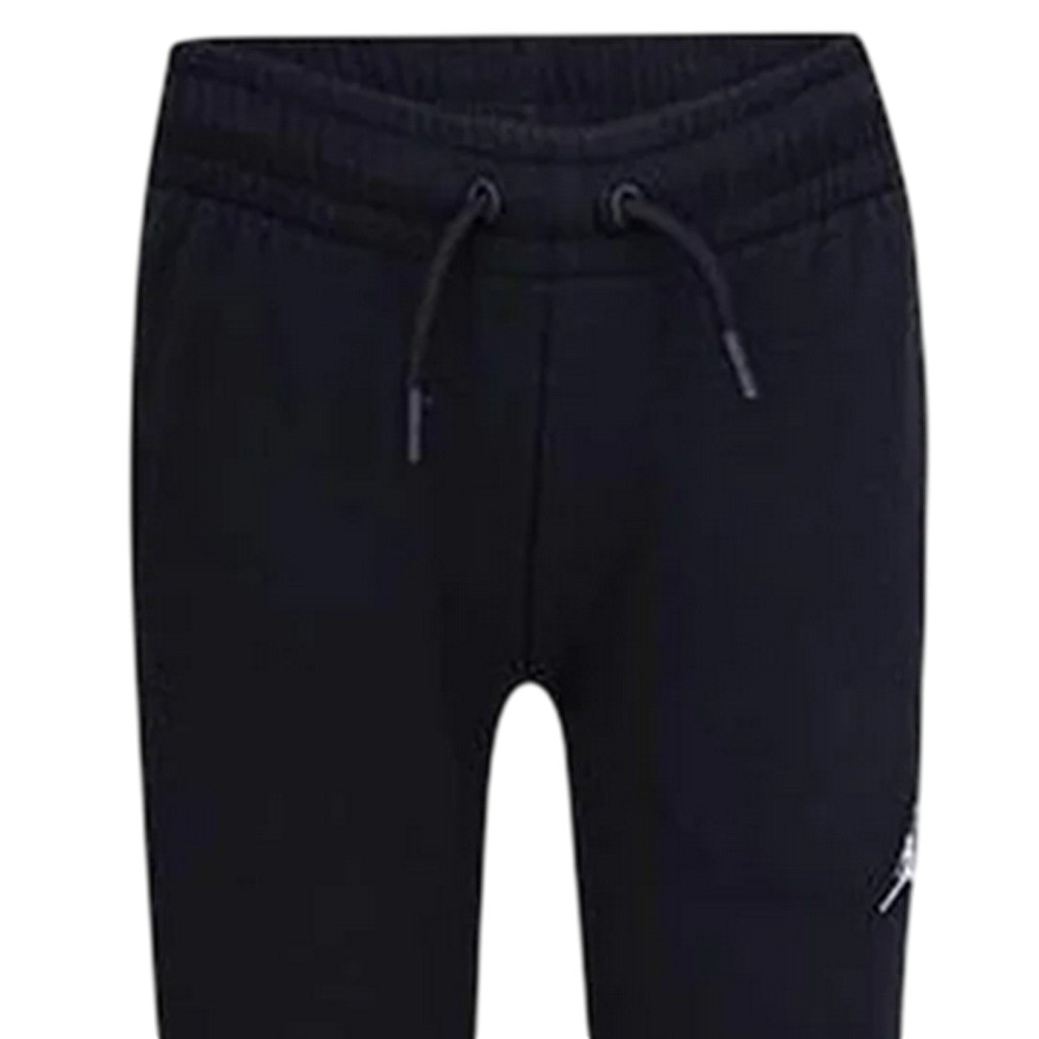 Black-White - Side - Nike Girls Air Jordan Jumpman Essentials Joggers