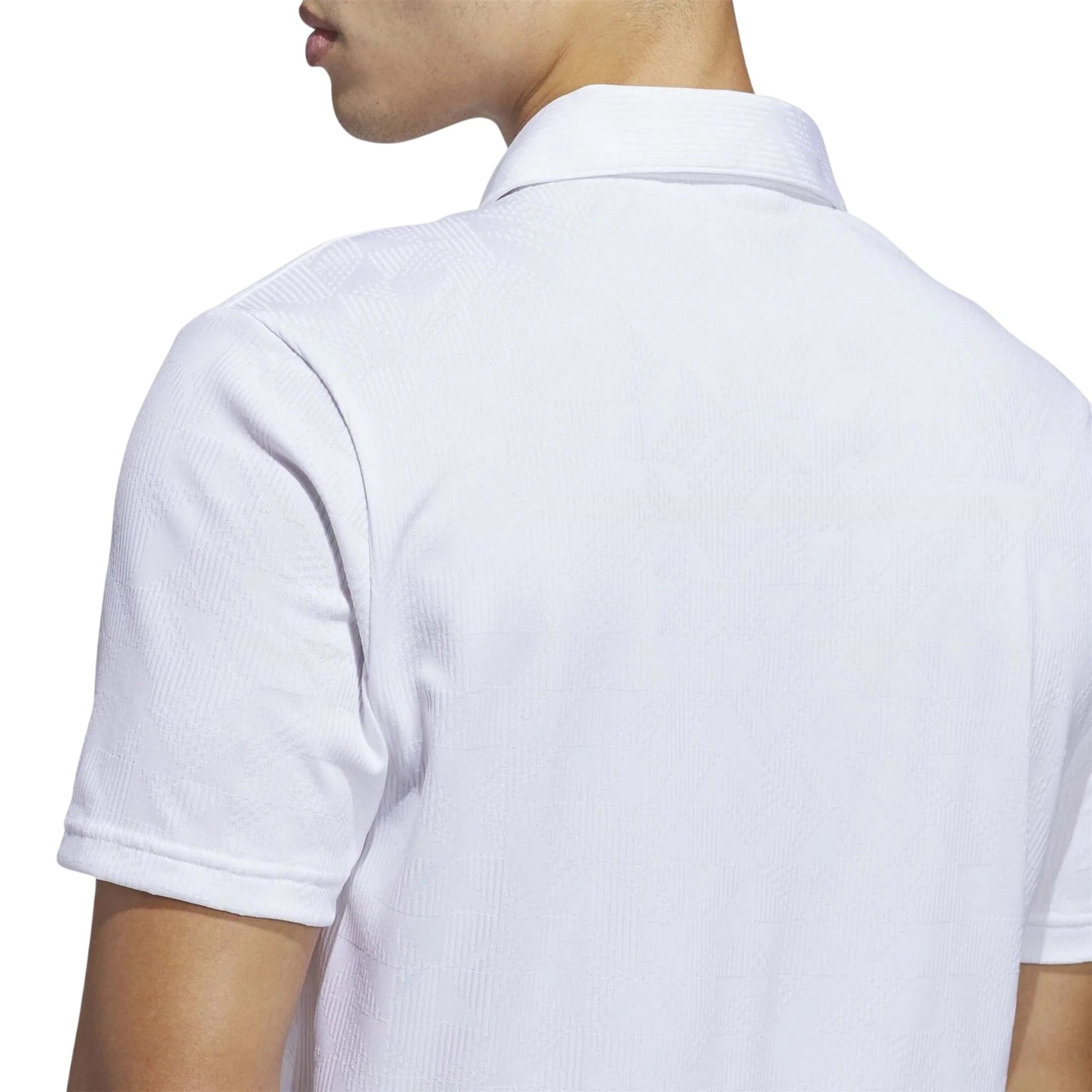 White - Lifestyle - Adidas Mens Ultimate365 Climacool Polo Shirt