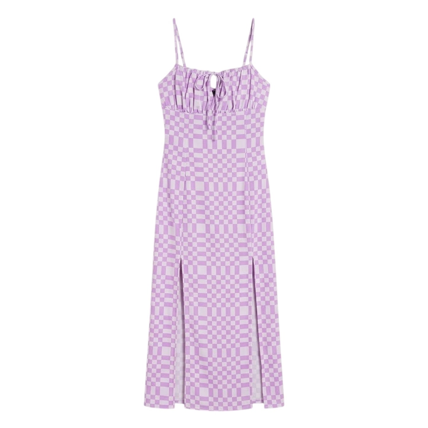 Lilac - Front - Missy Empire Womens-Ladies Silky Maxi Dress
