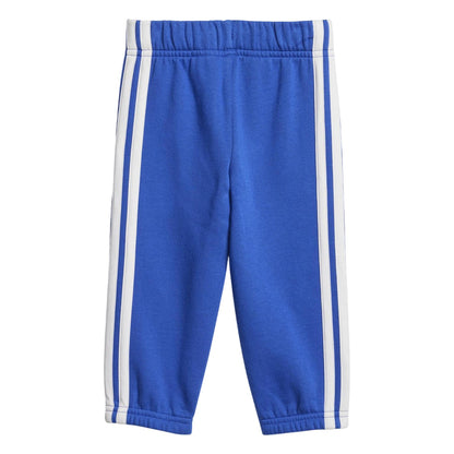Blue - Pack Shot - Adidas Toddler Fleece 3 Stripes Tracksuit