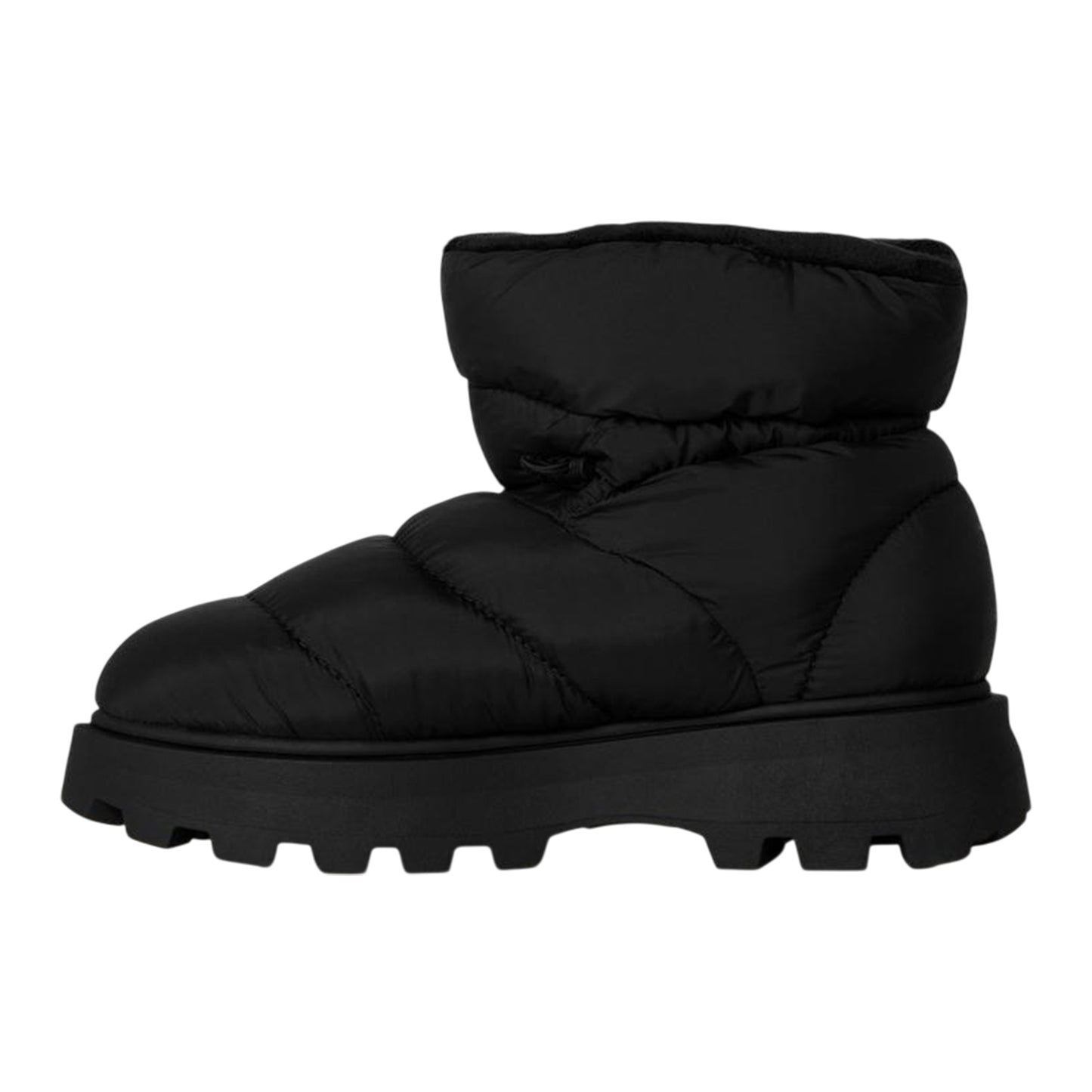 Black - Back - Steve Madden Mens Winter Snow Boots
