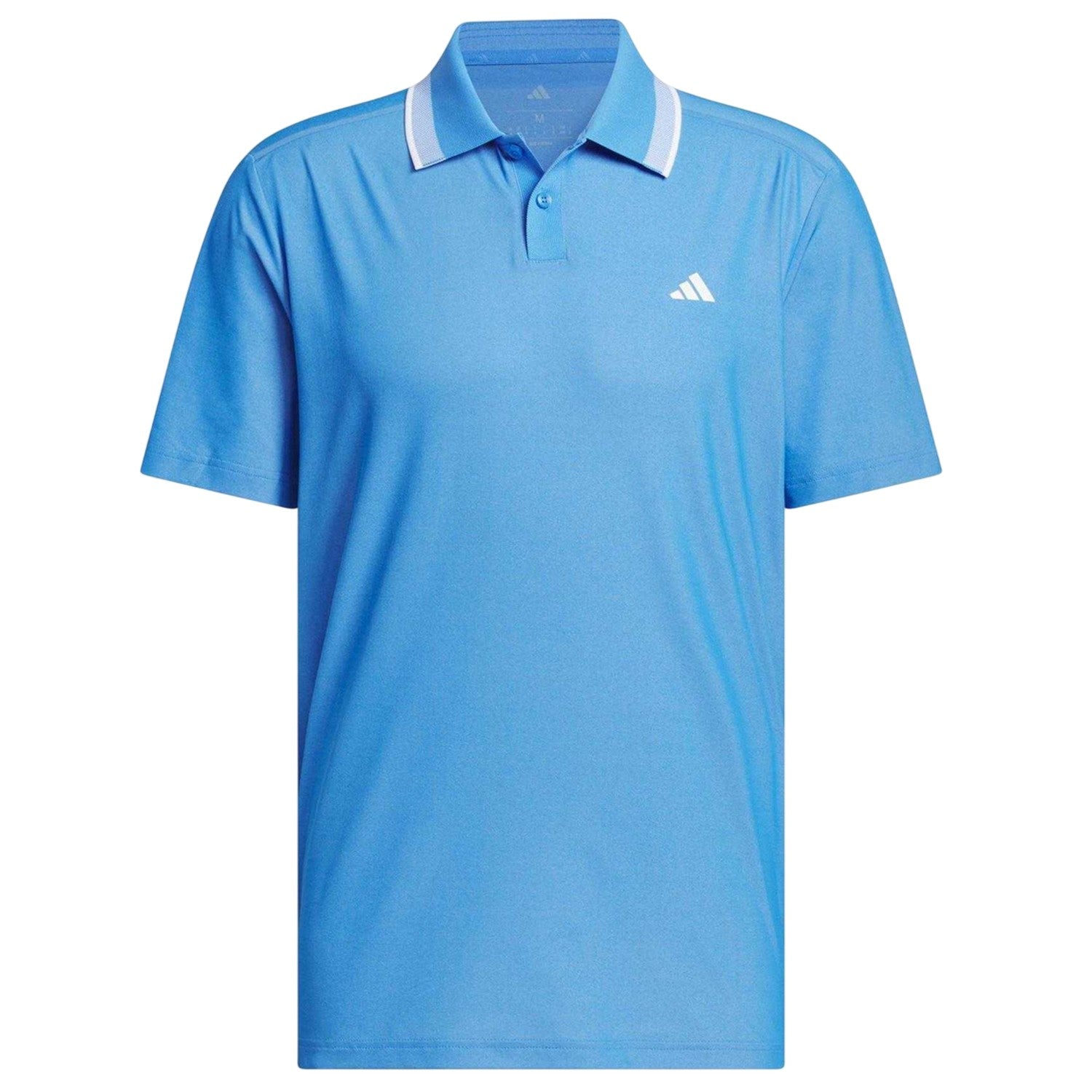 Lucid Blue-Ray - Front - Adidas Mens Ultimate 365 Polo Shirt