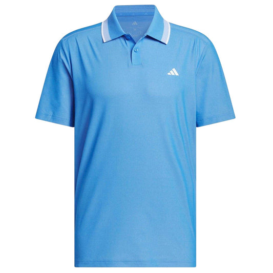 Lucid Blue-Ray - Front - Adidas Mens Ultimate 365 Polo Shirt