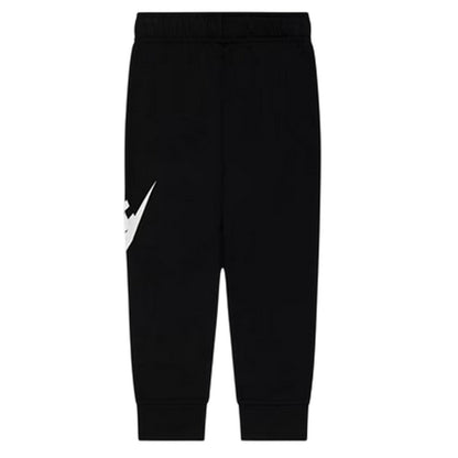 Black - Back - Nike Childrens-Kids Club Fleece Jogging Bottoms