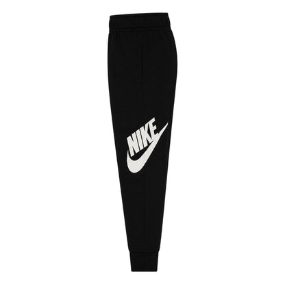 Black - Side - Nike Childrens-Kids Club Fleece Jogging Bottoms