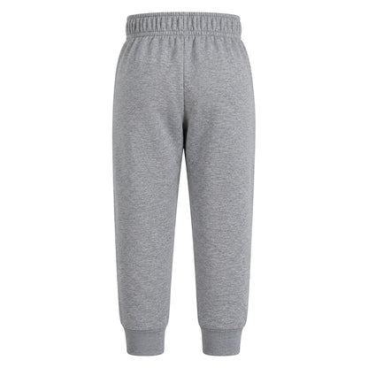 Dark Grey Heather - Back - Nike Childrens-Kids Club Fleece Jogging Bottoms