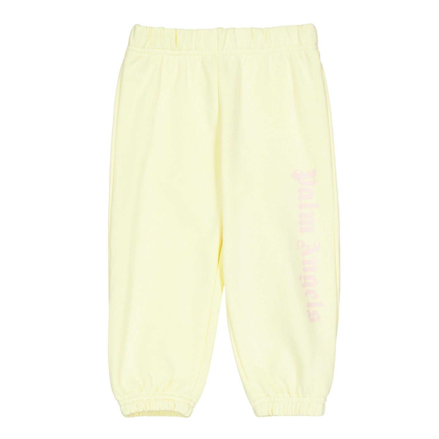 Yellow - Front - Palm Angels Baby Logo Joggers