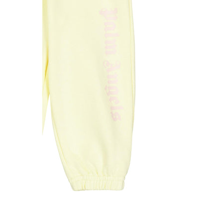 Yellow - Lifestyle - Palm Angels Baby Logo Joggers
