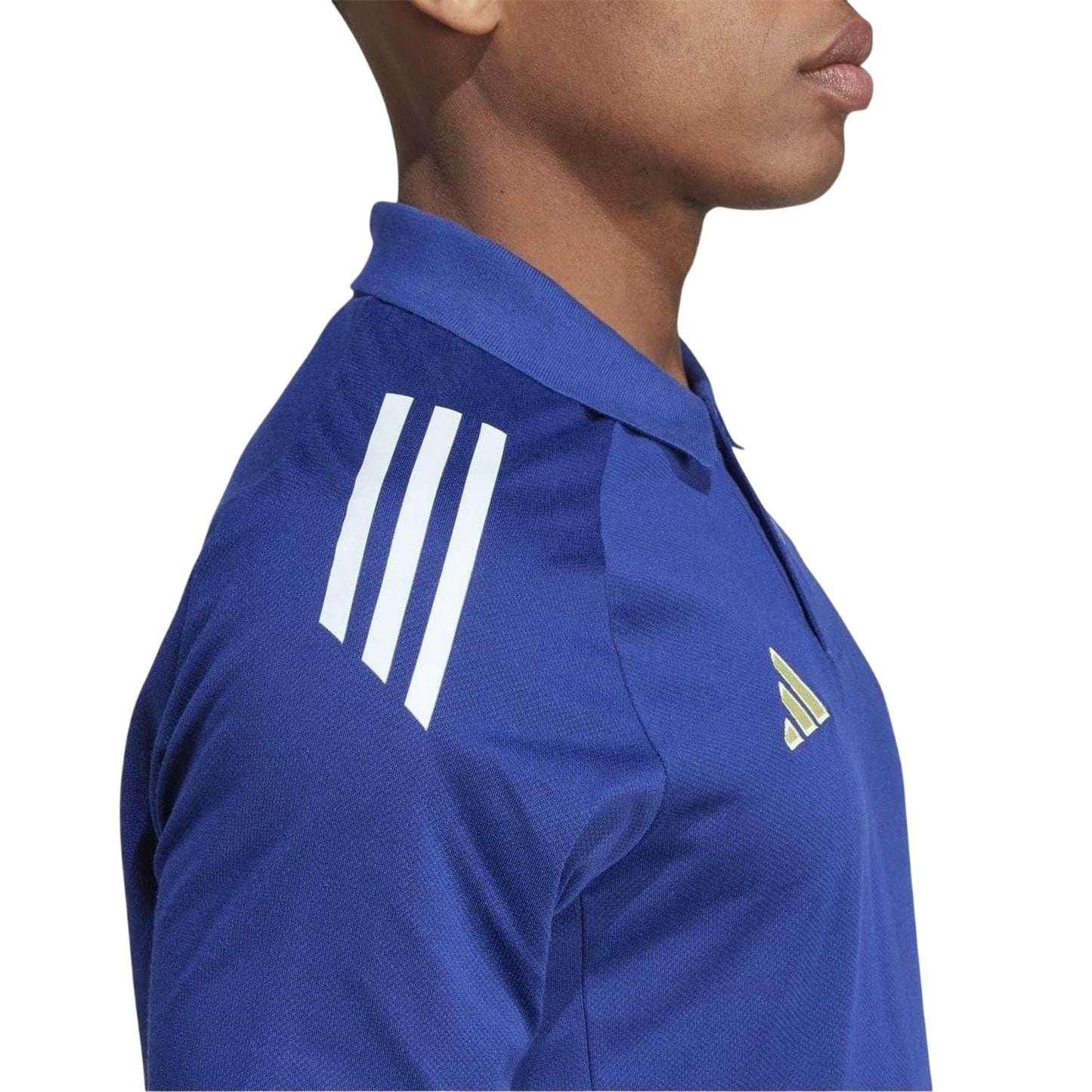 Blue-Red - Back - Adidas Mens Euro 2024 Spain Polo Shirt