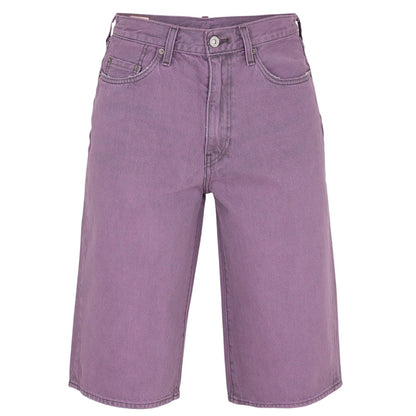 Lavender - Front - Levis Mens Denim Baggy Shorts