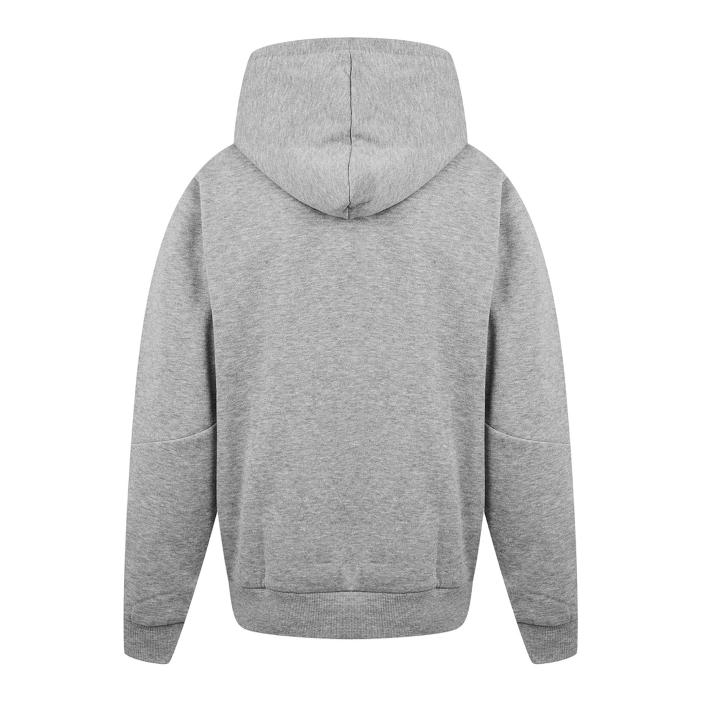 Grey - Back - Source Lab Mens Manchester City FC Pullover Hoodie