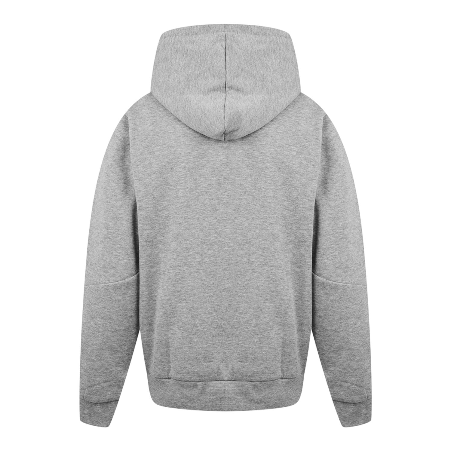 Grey - Back - Source Lab Mens Manchester City FC Pullover Hoodie