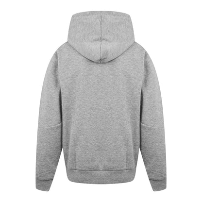Grey - Back - Source Lab Mens Manchester City FC Pullover Hoodie