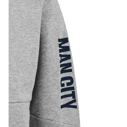 Grey - Lifestyle - Source Lab Mens Manchester City FC Pullover Hoodie