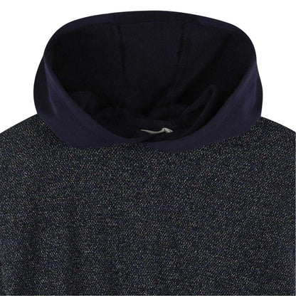 Navy - Side - Billieblush Girls Glitter Hoodie