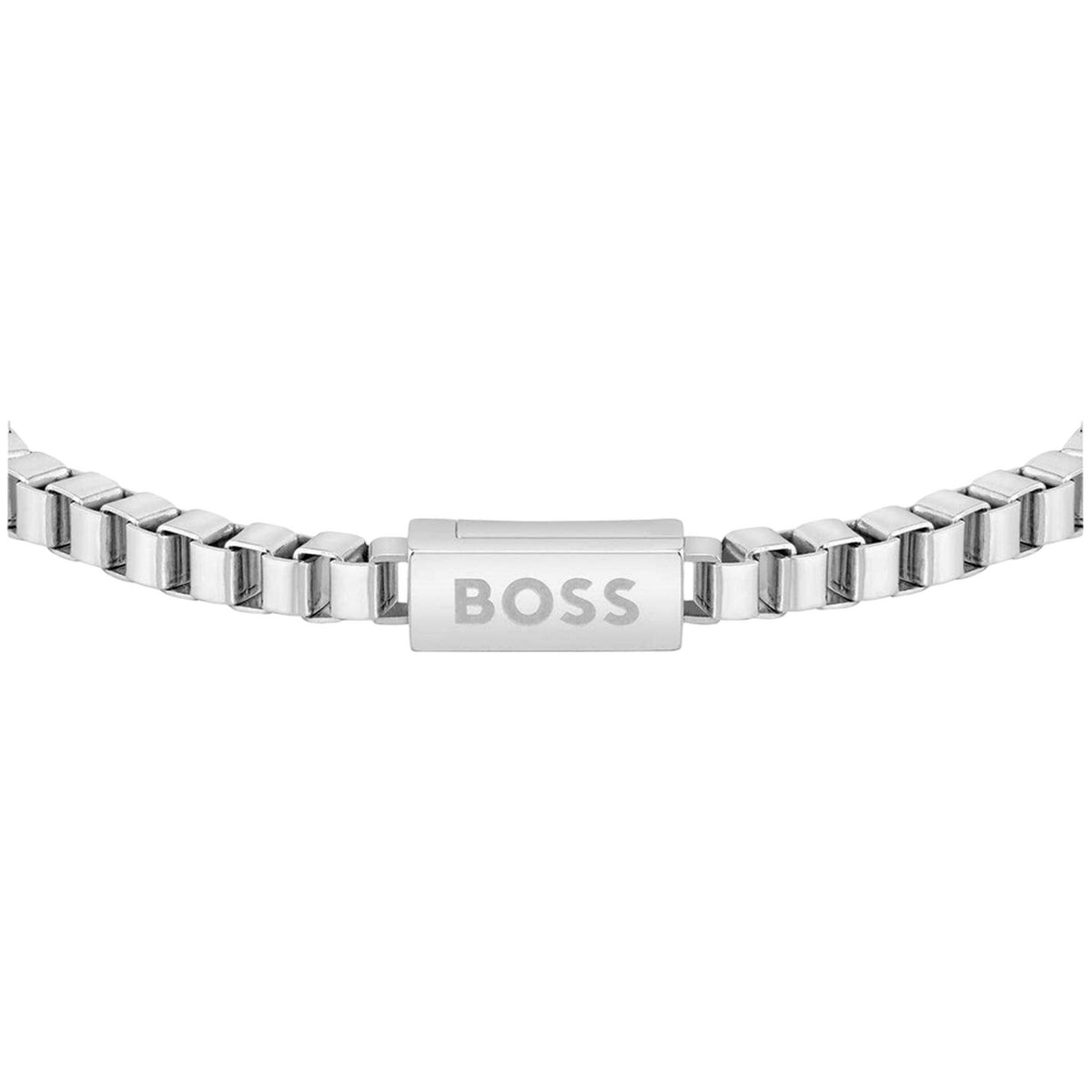 Silver - Back - Boss Mens Bracelet