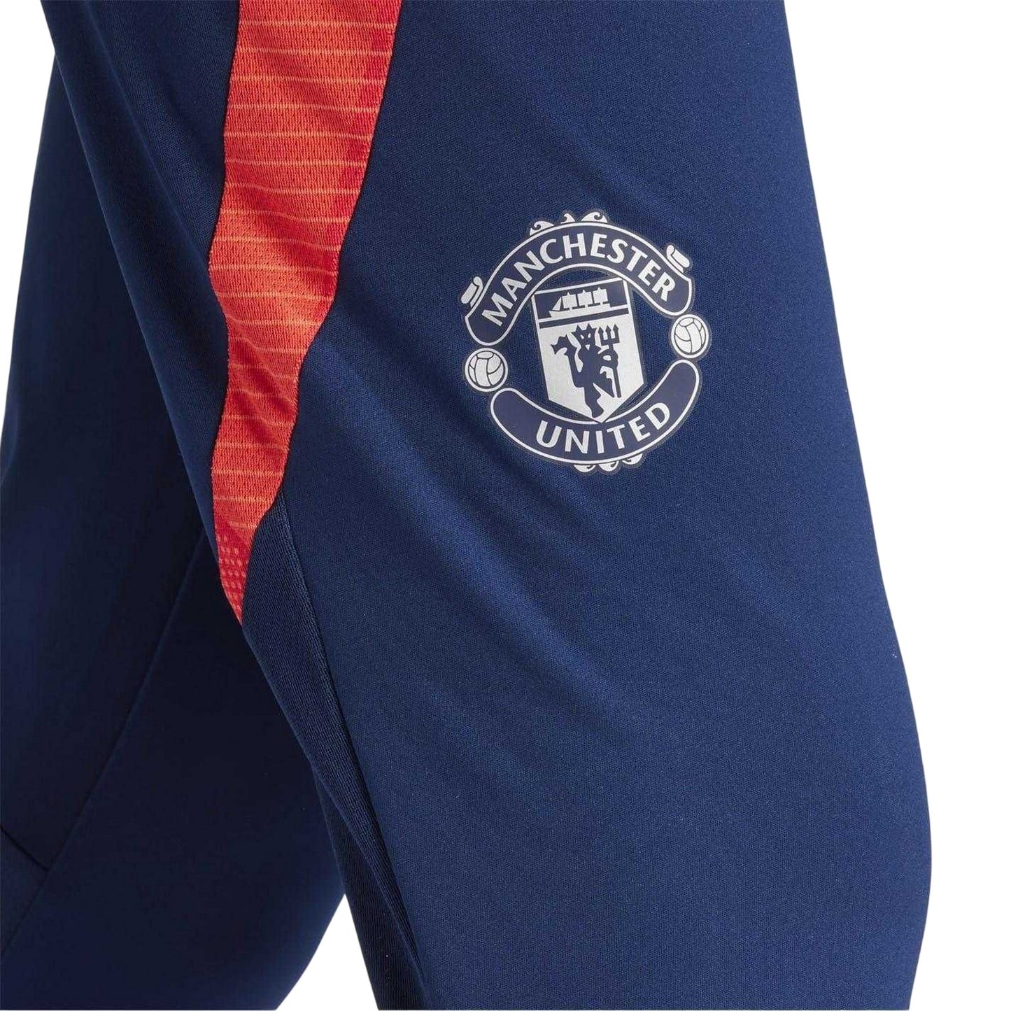 Night Indigo - Lifestyle - Adidas Mens Manchester United FC Slim Tracksuit Bottoms