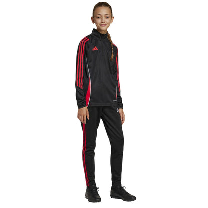 Black - Pack Shot - Adidas Childrens-Kids Tiro 24 Training Top